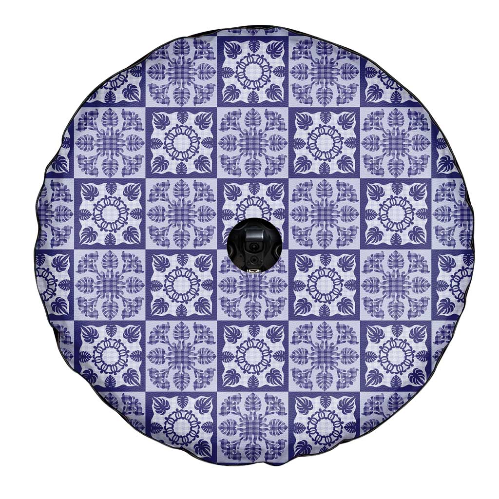 Polu Palaka Quilt Hawaii Spare Tire Cover Hawaiian Tropical Monstera Sea Turtle