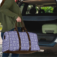 Polu Palaka Quilt Hawaii Travel Bag Hawaiian Tropical Monstera Sea Turtle