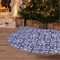 Polu Palaka Quilt Hawaii Tree Skirt Hawaiian Tropical Monstera Sea Turtle LT14 - Polynesian Pride