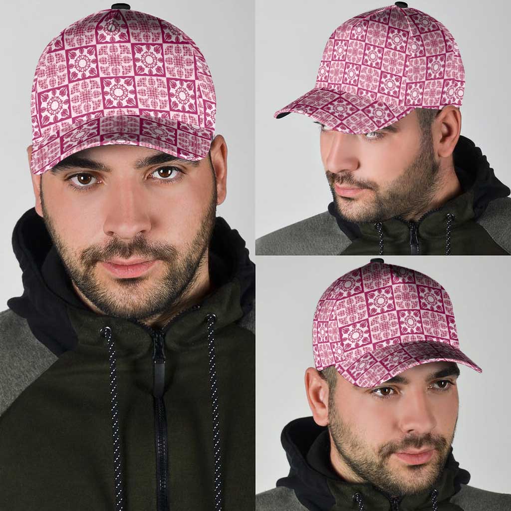 Akala Palaka Quilt Hawaii Classic Cap Hawaiian Tropical Monstera Sea Turtle