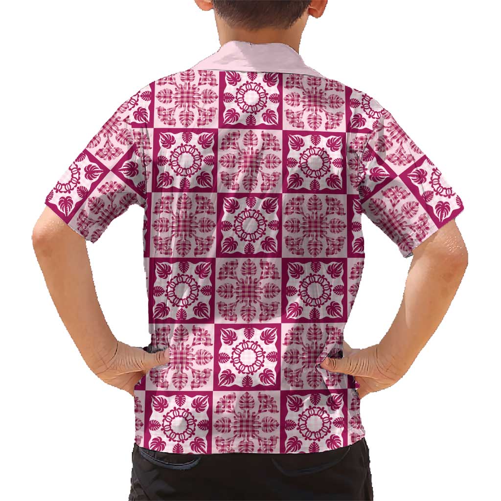 Akala Palaka Quilt Hawaii Hawaiian Shirt Hawaiian Tropical Monstera Sea Turtle