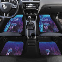 Polynesia Jellyfish Memorial Personalised Car Mats Infinity Jellies Polynesian Pattern