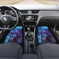 Polynesia Jellyfish Memorial Personalised Car Mats Infinity Jellies Polynesian Pattern