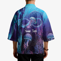 Polynesia Jellyfish Memorial Personalised Kimono Infinity Jellies Polynesian Pattern
