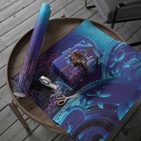 Polynesia Jellyfish Memorial Personalised Wrapping Paper Infinity Jellies Polynesian Pattern LT14 - Polynesian Pride