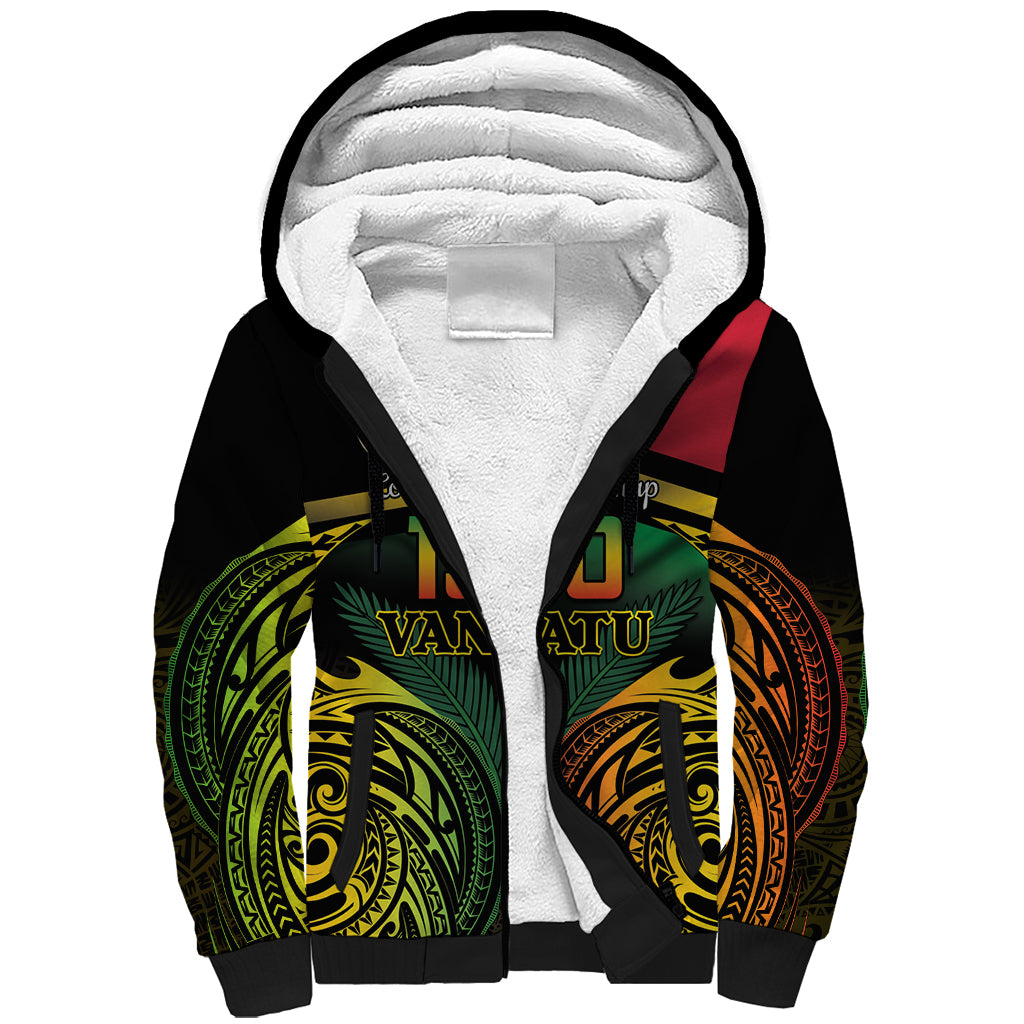 Vanuatu 1980 Sherpa Hoodie Hapi 44 Yia Indipendens Anivesari