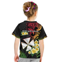 Wallis and Futuna Victory Day Kid T Shirt Liberty Equality Fraternity Polynesian Plumeria LT14 - Polynesian Pride