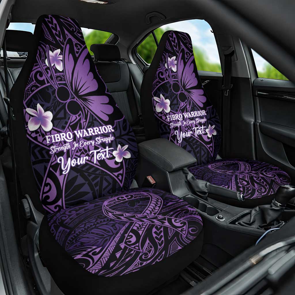 Personalised Fibromyalgia Awareness Month Car Seat Cover Fibro Warrior Strength In Every Struggle