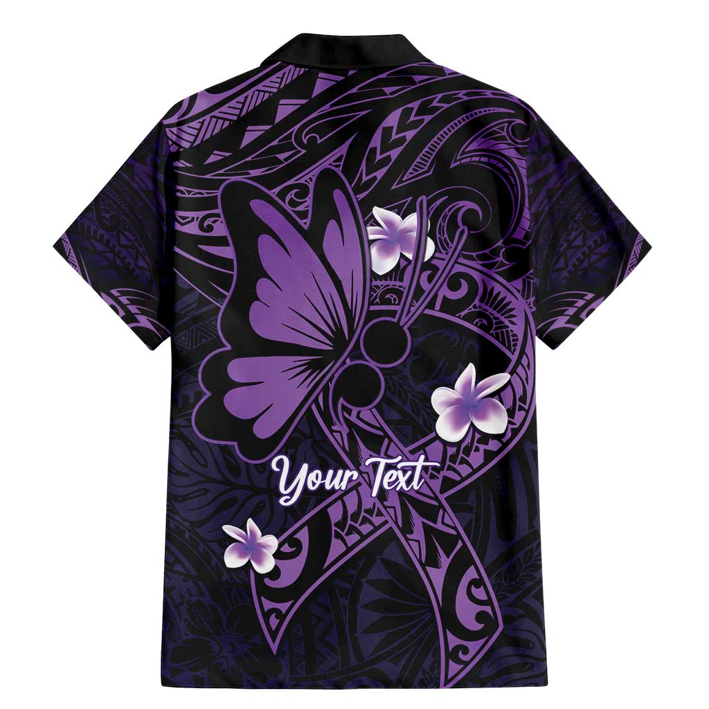 Personalised Fibromyalgia Awareness Month Family Matching Mermaid Dress and Hawaiian Shirt Fibro Warrior Strength In Every Struggle