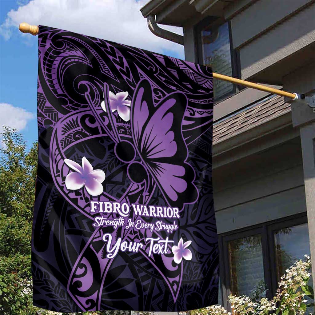 Personalised Fibromyalgia Awareness Month Garden Flag Fibro Warrior Strength In Every Struggle