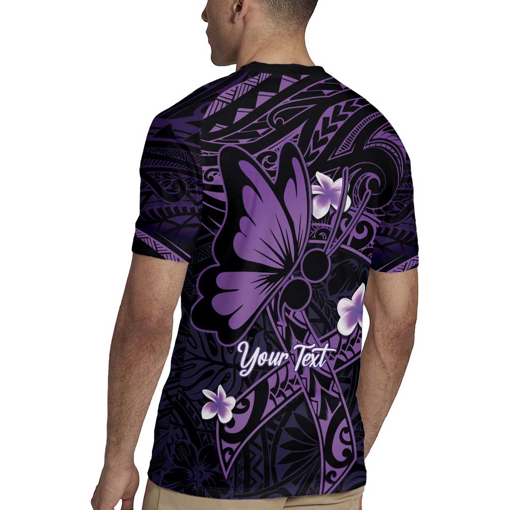 Personalised Fibromyalgia Awareness Month Rugby Jersey Fibro Warrior Strength In Every Struggle