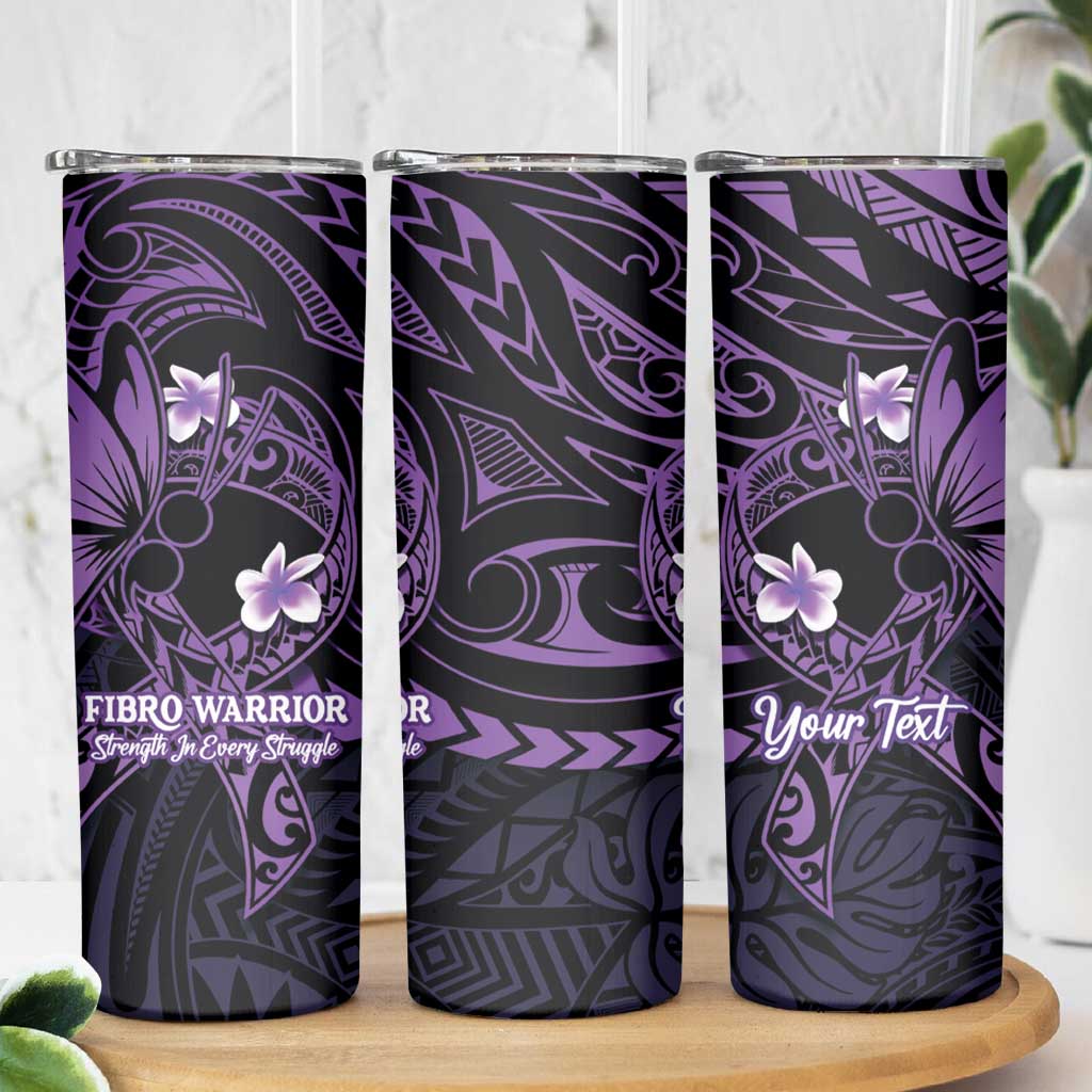 Personalised Fibromyalgia Awareness Month Skinny Tumbler Fibro Warrior Strength In Every Struggle