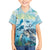 Personalized Snorkeling Hawaii Family Matching Off The Shoulder Long Sleeve Dress and Hawaiian Shirt Ocean Lover Hawaiian Kakau Honu Turtle
