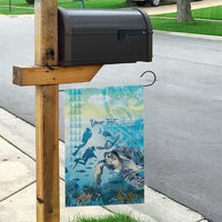 Personalized Snorkeling Hawaii Garden Flag Ocean Lover Hawaiian Kakau Honu Turtle