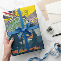 Niue ANZAC Day Wrapping Paper We Will Remember Them Camouflage Style LT14 - Polynesian Pride