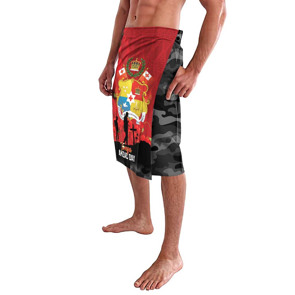 Tonga ANZAC Day Lavalava Ngatu Pattern We Will Remember Them