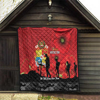 Tonga ANZAC Day Quilt Ngatu Pattern We Will Remember Them