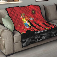 Tonga ANZAC Day Quilt Ngatu Pattern We Will Remember Them