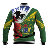 Cook Islands ANZAC Day Baseball Jacket Last Post Lest We Forget