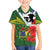 Cook Islands ANZAC Day Family Matching Off The Shoulder Long Sleeve Dress and Hawaiian Shirt Last Post Lest We Forget