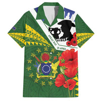 Cook Islands ANZAC Day Family Matching Puletasi and Hawaiian Shirt Last Post Lest We Forget