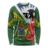 Cook Islands ANZAC Day Long Sleeve Shirt Last Post Lest We Forget