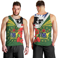 Cook Islands ANZAC Day Men Tank Top Last Post Lest We Forget