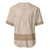 Mauri Ribaberiki Kiribati Baseball Jersey Cowrie Shells Lei Palm Leaf Weaving