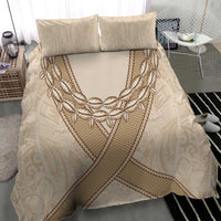 Mauri Ribaberiki Kiribati Bedding Set Cowrie Shells Lei Palm Leaf Weaving LT14 - Polynesian Pride