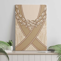 Mauri Ribaberiki Kiribati Canvas Wall Art Cowrie Shells Lei Palm Leaf Weaving LT14 - Polynesian Pride