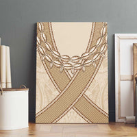 Mauri Ribaberiki Kiribati Canvas Wall Art Cowrie Shells Lei Palm Leaf Weaving LT14 - Polynesian Pride