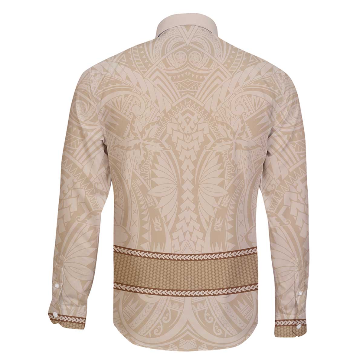 Mauri Ribaberiki Kiribati Family Matching Off The Shoulder Long Sleeve Dress and Hawaiian Shirt Cowrie Shells Lei Palm Leaf Weaving