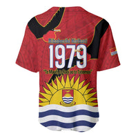 Mauri Kiribati Independence Day Baseball Jersey 1979 Proud National Frigatebird LT14 - Polynesian Pride