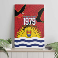 Mauri Kiribati Independence Day Canvas Wall Art 1979 Proud National Frigatebird LT14 - Polynesian Pride