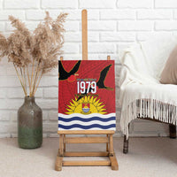 Mauri Kiribati Independence Day Canvas Wall Art 1979 Proud National Frigatebird LT14 - Polynesian Pride