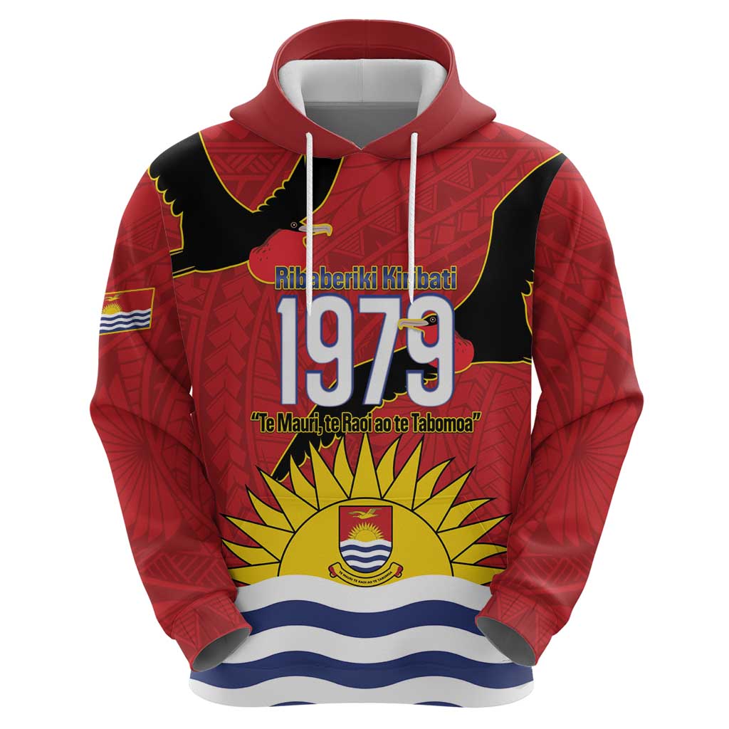 Mauri Kiribati Independence Day Hoodie 1979 Proud National Frigatebird LT14 - Polynesian Pride