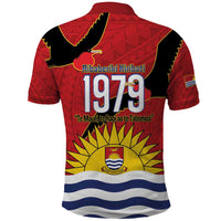 Mauri Kiribati Independence Day Polo Shirt 1979 Proud National Frigatebird LT14 - Polynesian Pride