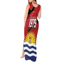 Mauri Kiribati Independence Day Tank Maxi Dress 1979 Proud National Frigatebird LT14 - Polynesian Pride