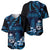Blue Hafa Adai Guam Baseball Jersey Chamorro Latte Stone Hand With Plumeria