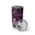 Purple Hafa Adai Guam Tumbler Cup Chamorro Latte Stone Hand With Plumeria