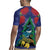 New Zealand Christmas In July Rugby Jersey Kowhai Tui Bird With Pohutukawa - Blue