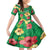 Custom Vanuatu Cricket Family Matching Off Shoulder Maxi Dress and Hawaiian Shirt 2024 Tropical Flowers Version