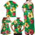 Custom Vanuatu Cricket Family Matching Off Shoulder Maxi Dress and Hawaiian Shirt 2024 Tropical Flowers Version