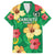 Custom Vanuatu Cricket Family Matching Off Shoulder Maxi Dress and Hawaiian Shirt 2024 Tropical Flowers Version