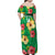 Custom Vanuatu Cricket Family Matching Off Shoulder Maxi Dress and Hawaiian Shirt 2024 Tropical Flowers Version