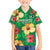 Custom Vanuatu Cricket Family Matching Off Shoulder Short Dress and Hawaiian Shirt 2024 Tropical Flowers Version