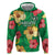 Custom Vanuatu Cricket Hoodie 2024 Tropical Flowers Version