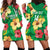 Custom Vanuatu Cricket Hoodie Dress 2024 Tropical Flowers Version