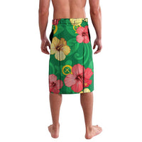 Custom Vanuatu Cricket Lavalava 2024 Tropical Flowers Version