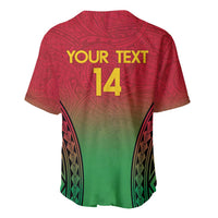Custom Vanuatu Cricket Baseball Jersey 2024 Polynesian Pattern Sporty Style LT14 - Polynesian Pride